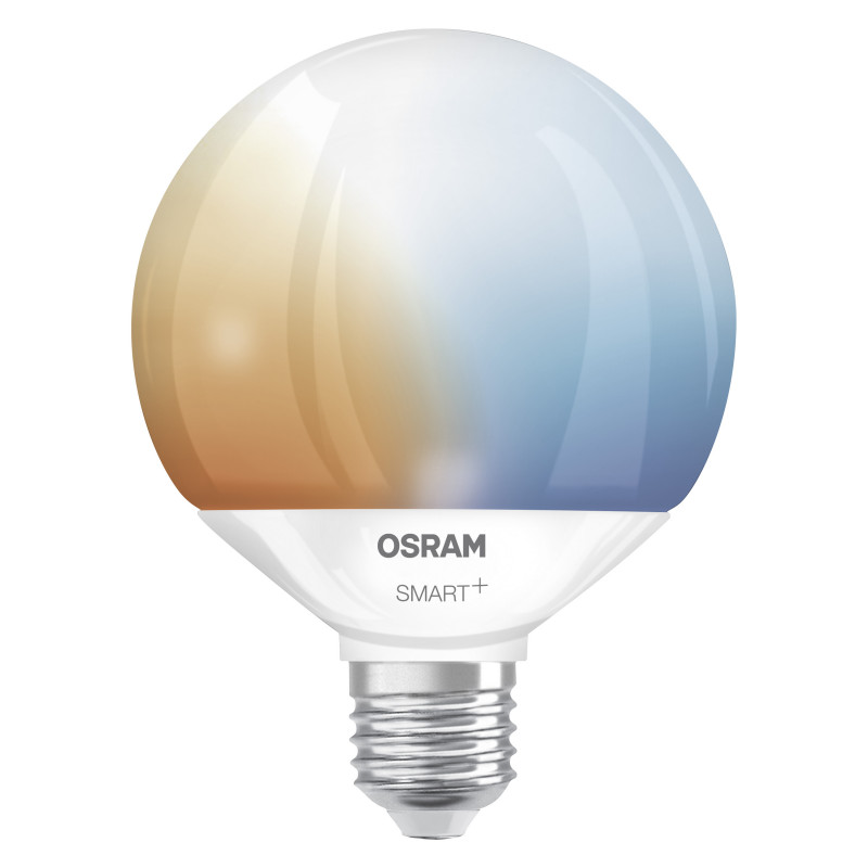 Osram Smart+ Matter Globe 95 100 827 865 TW inteligentna żarówka, E27, 14 W, regulowana biel, Wi-Fi
