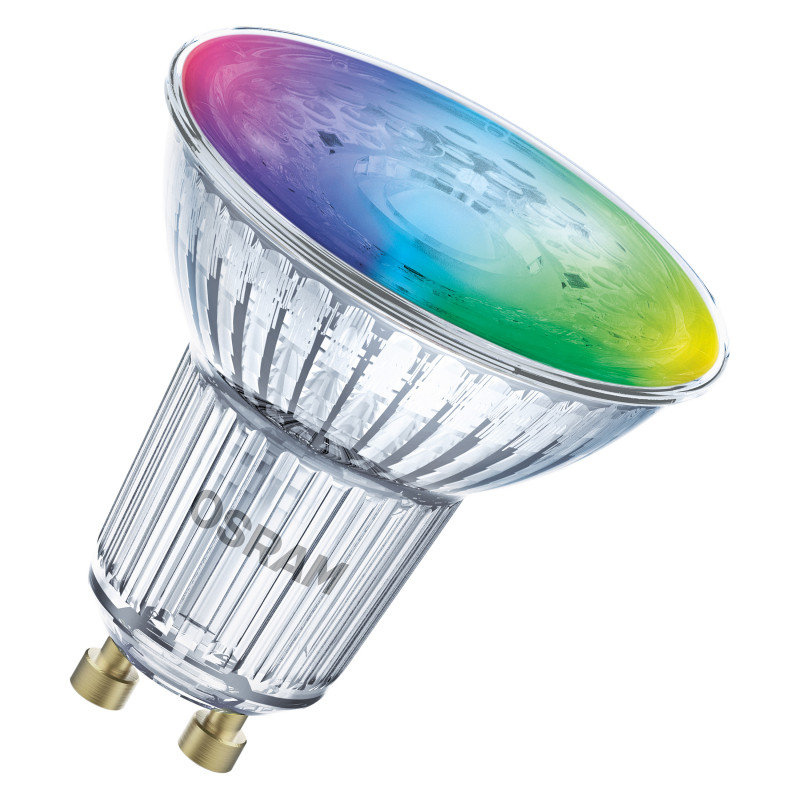 Osram SMART+ MATTER Multicolor Spot PAR16 50 inteligentna żarówka, 45°, GU10, 4,7 W, RGBW, Wi-Fi