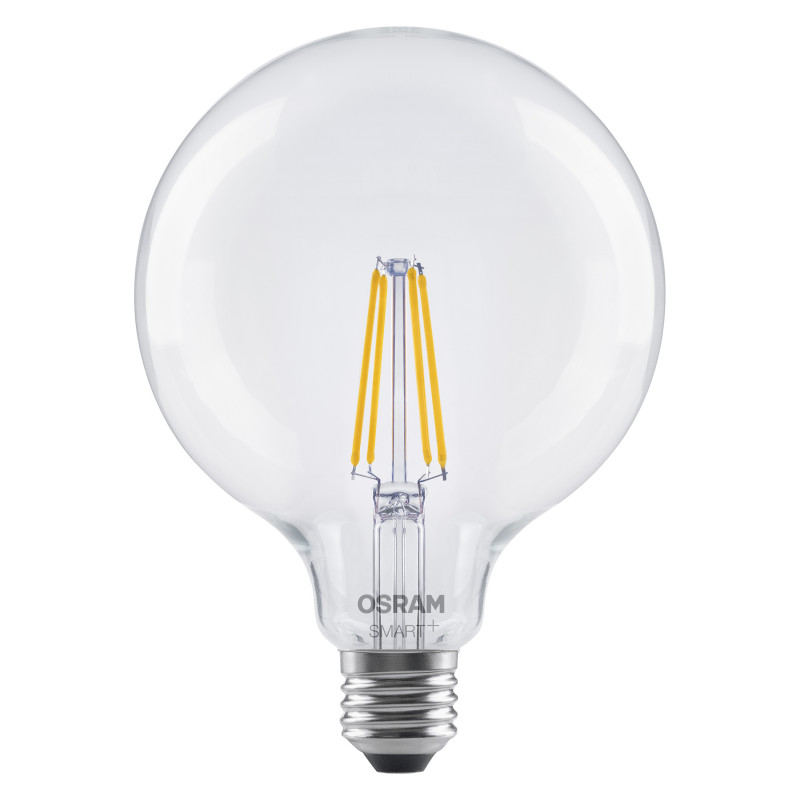 Osram SMART+ MATTER Filament Dimmable Classic Globe 827 inteligentna żarówka filamentowa, E27, 6 W, ciepła biel, Wi-Fi