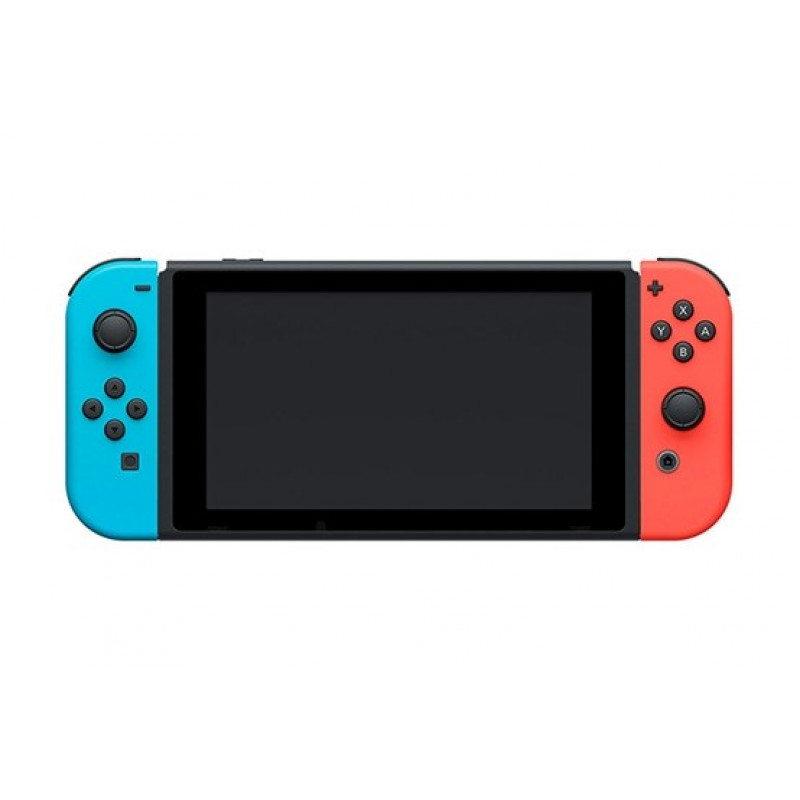 Nintendo Switch V2 NSH006 konsola do gier, czerwono-niebieska