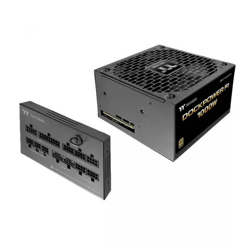 Thermaltake Dockpower FI 1000W zasilacz, 80 PLUS Gold, modułowy, czarny