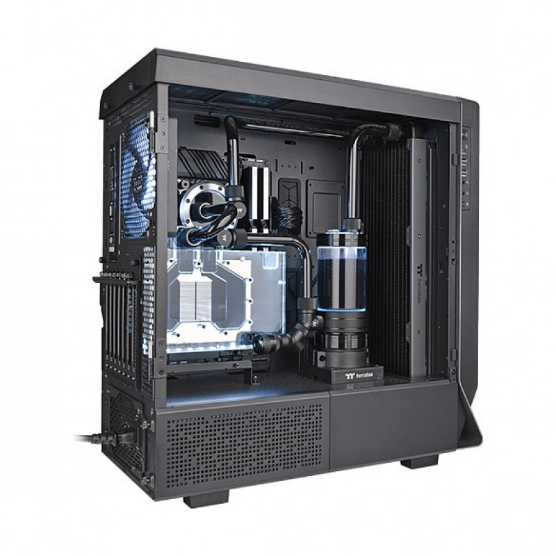 Thermaltake Pacific SR280 Slim Radiator DIY LCS chłodnica, czarna, CL-W381-CU00BL-A