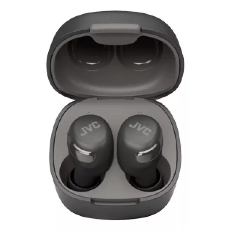 JVC HA-A30T2 słuchawki True Wireless z redukcją szumów, Multipoint, antracytowe