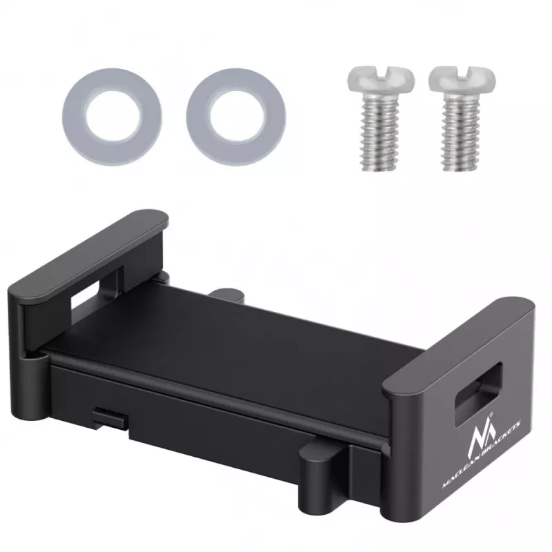 Maclean MC-991 uchwyt na tablet do mocowania VESA, 4,7–15 cali, czarny