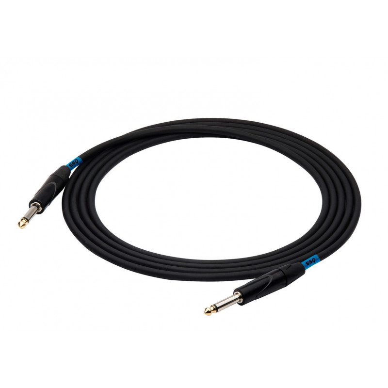 SSQ JMPJMP6 SS-1450 kabel jack mono – jack mono, 6 m, czarny