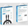 Veger CC03 kabel USB-C – USB-C, PD 48 V 5 A 240 W, 1,5 m, czarny