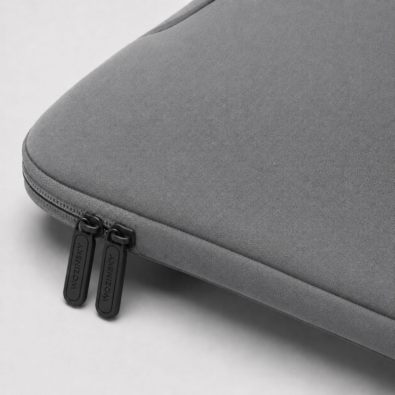Wozinsky WNL-13G neoprenowy pokrowiec na laptopa 13–14 cali, szary