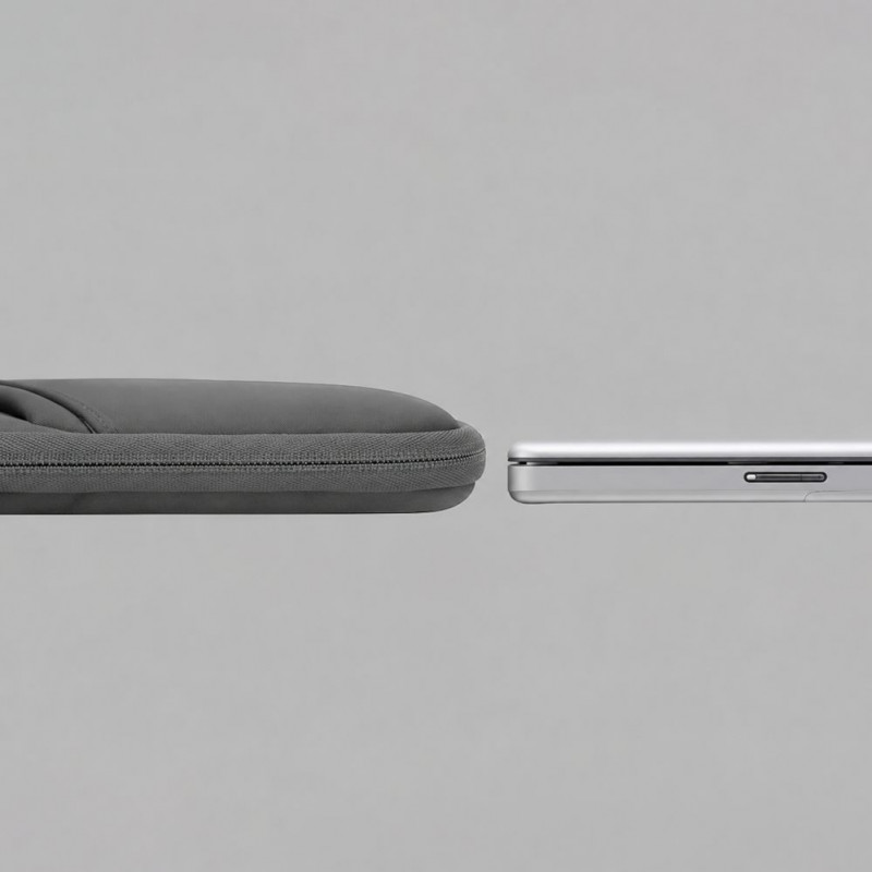 Wozinsky WNL-13G neoprenowy pokrowiec na laptopa 13–14 cali, szary