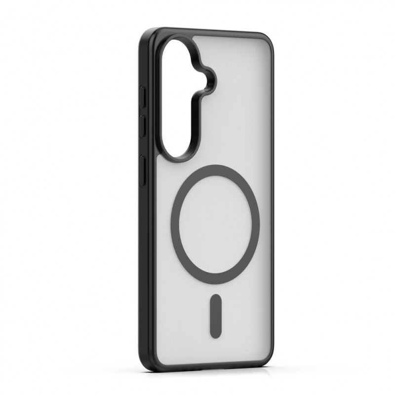 iLike Mag Matt etui do Samsung Galaxy A16 4G / A16 5G / A17 4G / A17 5G z dużym wycięciem na aparat, czarne