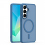 iLike Mag Matt etui do Samsung Galaxy A16 4G / A16 5G / A17 4G / A17 5G z dużym wycięciem na aparat, granatowe