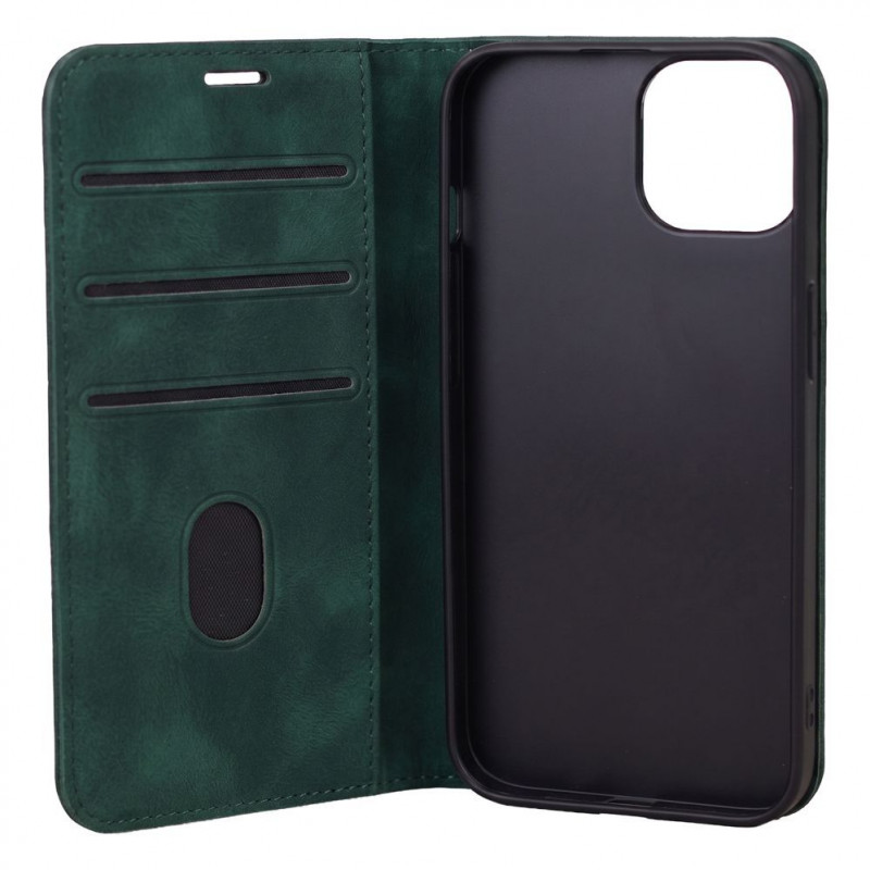 TFO Smart Suede etui do iPhone 17 Pro 6,3 / iPhone 18 Pro 6,3, zielone
