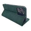 TFO Smart Suede etui do iPhone 17 Pro 6,3 / iPhone 18 Pro 6,3, zielone