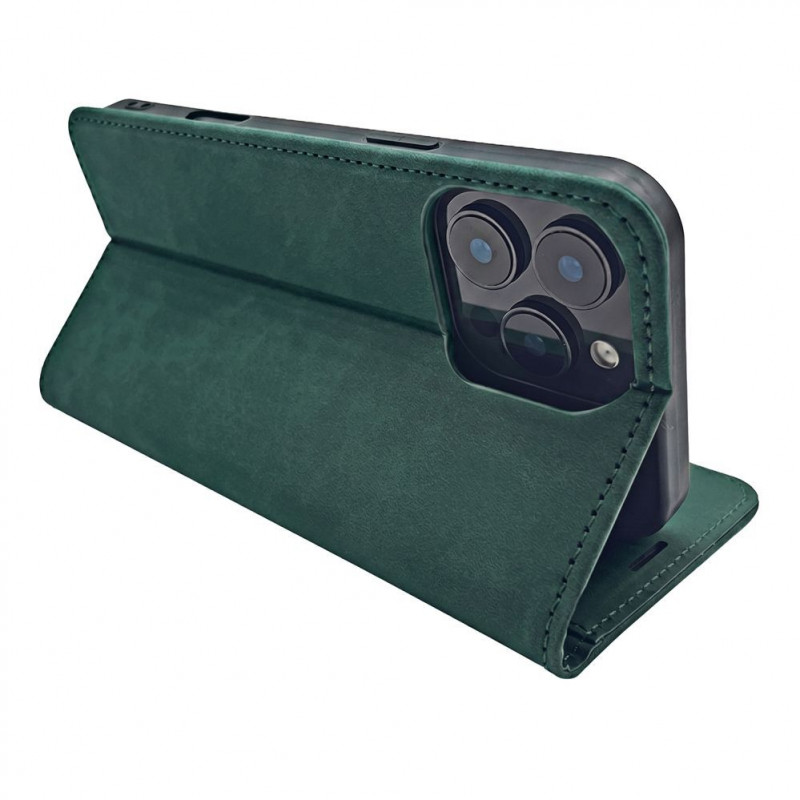 TFO Smart Suede etui do iPhone 17 Pro Max 6,9 / iPhone 18 Pro Max 6,9, zielone