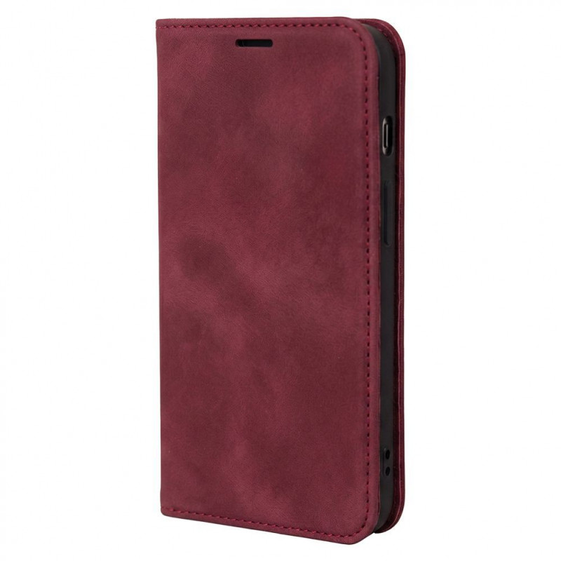TFO Smart Suede etui do iPhone 17 Pro 6,3 / iPhone 18 Pro 6,3, bordowe