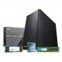 PCBuilder OFFICE MASTER Core komputer stacjonarny, Intel i5-12400, 16 GB DDR4, 480 GB M.2 NVMe SSD, Windows 11 Pro