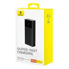 Powerbank Baseus Star-Lord 20000 mAh, 30 W, z wyświetlaczem i kablem, czarny