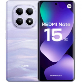 Xiaomi Redmi Note 15 5G smartfon, Dual SIM, 12 GB + 512 GB, mglisty fiolet
