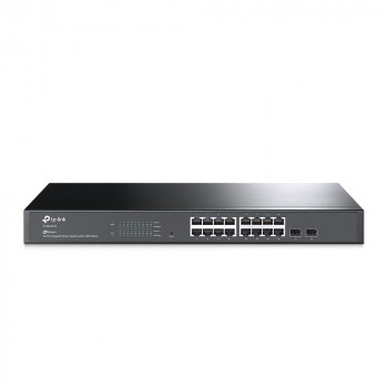 TP-Link JetStream TL-SG2218 zarządzalny przełącznik sieciowy L2/L2+ Gigabit Ethernet, 1U, czarny