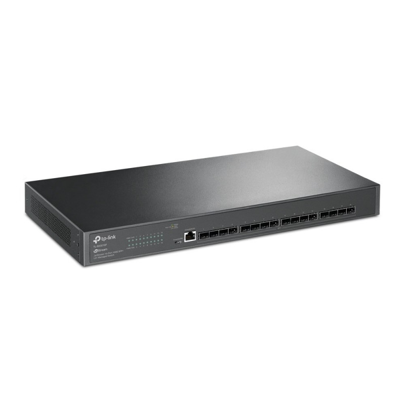 TP-Link JetStream TL-SX3016F zarządzalny przełącznik sieciowy L2+/L3, czarny