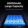 Powerbank Ugreen PB550, 20000 mAh, szary