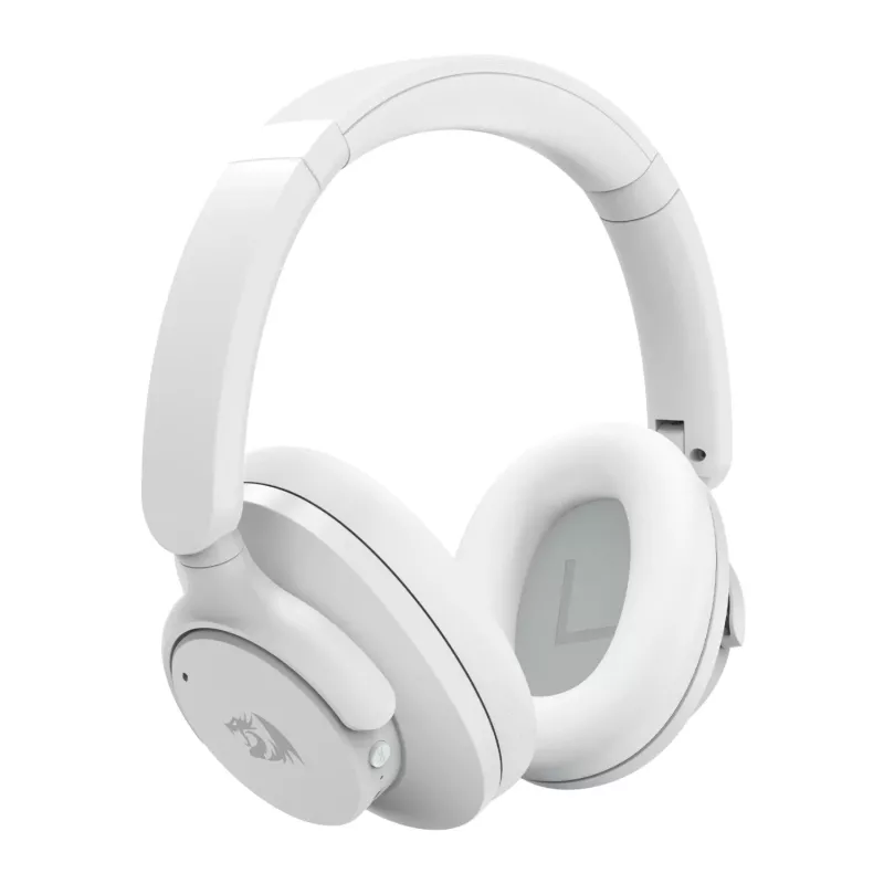 Redragon H610 VIBECORE RD-H610G bezprzewodowe słuchawki nauszne, ANC, Bluetooth, białe