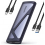 Ugreen CM400 90264 kieszeń na dysk M.2 SSD, USB 3.2 Gen 2, szara