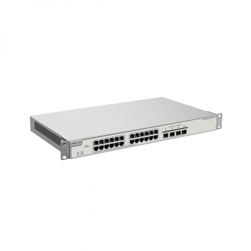Reyee RG-NBS5200-24GT4XS-P-V2 zarządzalny switch PoE, 24 porty + 4x SFP+