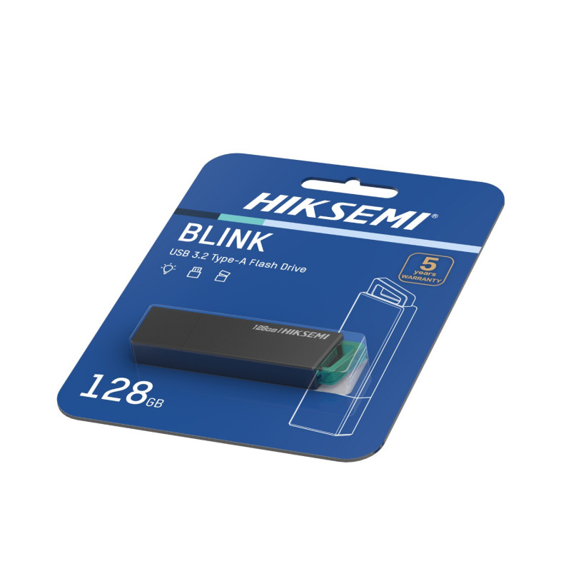 Hiksemi Blink HS-USB-E302 128 GB pamięć USB 3.2, czarna