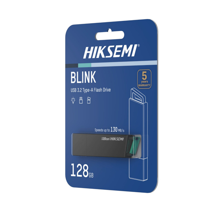 Hiksemi Blink HS-USB-E302 128 GB pamięć USB 3.2, czarna