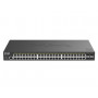 D-Link DGS-1250-52XP inteligentny przełącznik PoE L3, 48 x 10/100/1000