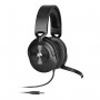 Corsair HS55 Surround CA-9011260-AP przewodowy zestaw słuchawkowy dla graczy, Dolby Audio 7.1, karbonowa czerń