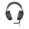 Corsair HS55 Surround CA-9011260-AP przewodowy zestaw słuchawkowy dla graczy, Dolby Audio 7.1, karbonowa czerń