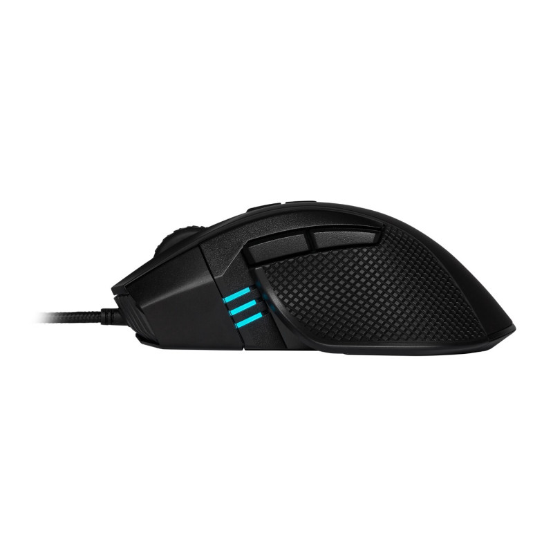 Corsair IRONCLAW RGB CH-9307011-AP mysz dla graczy, 18000 DPI, czarna