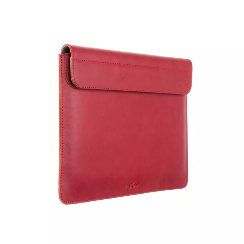 FIXED Oxford FIXOX2-PRO14-RD skórzane etui do Apple MacBook Pro 14 (2021/2023/2024), czerwone