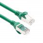 ACT FC2703 kabel krosowy S/FTP CAT6A, 3 m, TPE, ultraelastyczny, z osłonami zapobiegającymi zaczepianiu, złącza RJ45, zielony