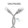 ACT FC1005 ultraelastyczny kabel krosowy, U/UTP CAT6A, TPE, snagless RJ45, 5 m, szary