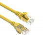 ACT FC1807 U/UTP CAT6A TPE ultraelastyczny kabel krosowy z wtykami RJ45, 7 m, żółty
