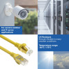 ACT FC1807 U/UTP CAT6A TPE ultraelastyczny kabel krosowy z wtykami RJ45, 7 m, żółty