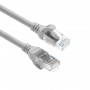 ACT FC1051 ultraelastyczny kabel krosowy U/UTP CAT6A, TPE, z osłoną zatrzasku, RJ45, 1,5 m, szary