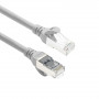 ACT FC2051 patchcord S/FTP CAT6A, 1,5 m, szary