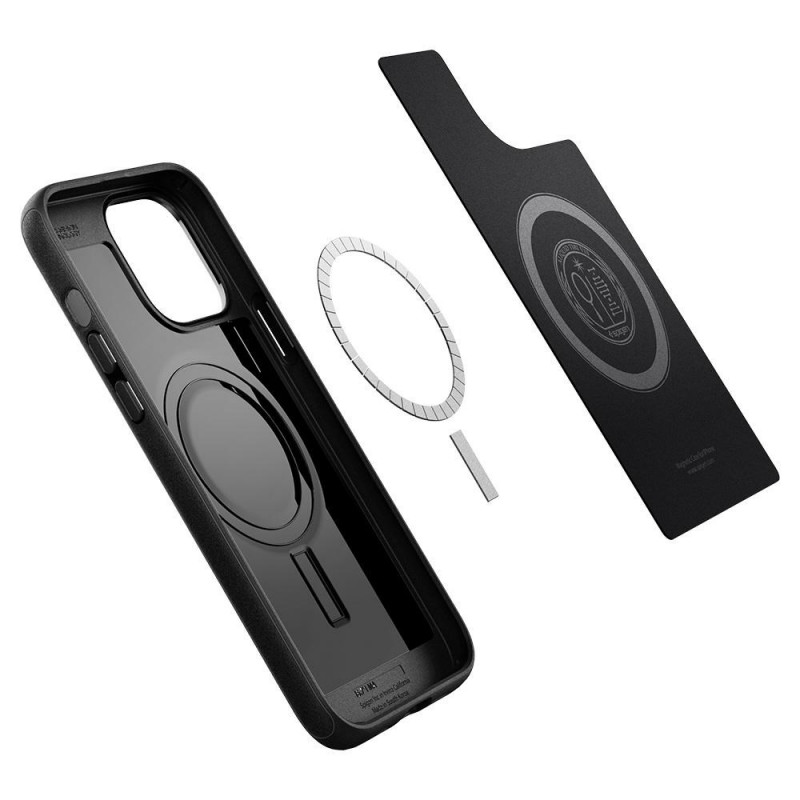 Spigen Mag Armor SPN1735BLK etui do Apple iPhone 13 Pro, MagSafe, matowe czarne