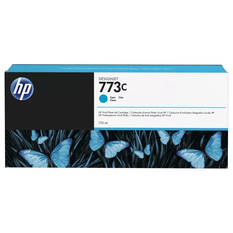 HP 773C C1Q42A tusz do DesignJet Z6600, Z6610, Z6800, Z6810, cyan