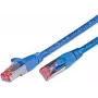 Wirewin Cat6 S/FTP RJ45 patchcord, LSZH, dożywotnia gwarancja, niebieski (PKW-PIMF-KAT6 15.0 BL)