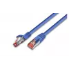 Wirewin Cat6 S/FTP RJ45 patchcord, LSZH, dożywotnia gwarancja, niebieski (PKW-PIMF-KAT6 15.0 BL)
