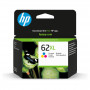HP 62XL oryginalny wkład atramentowy trójkolorowy o zwiększonej wydajności, 9,5 ml, 300 stron