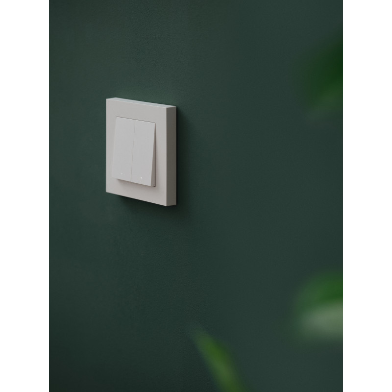 Osram SMART+ MATTER inteligentny przełącznik ścienny, 2-kanałowy, biały