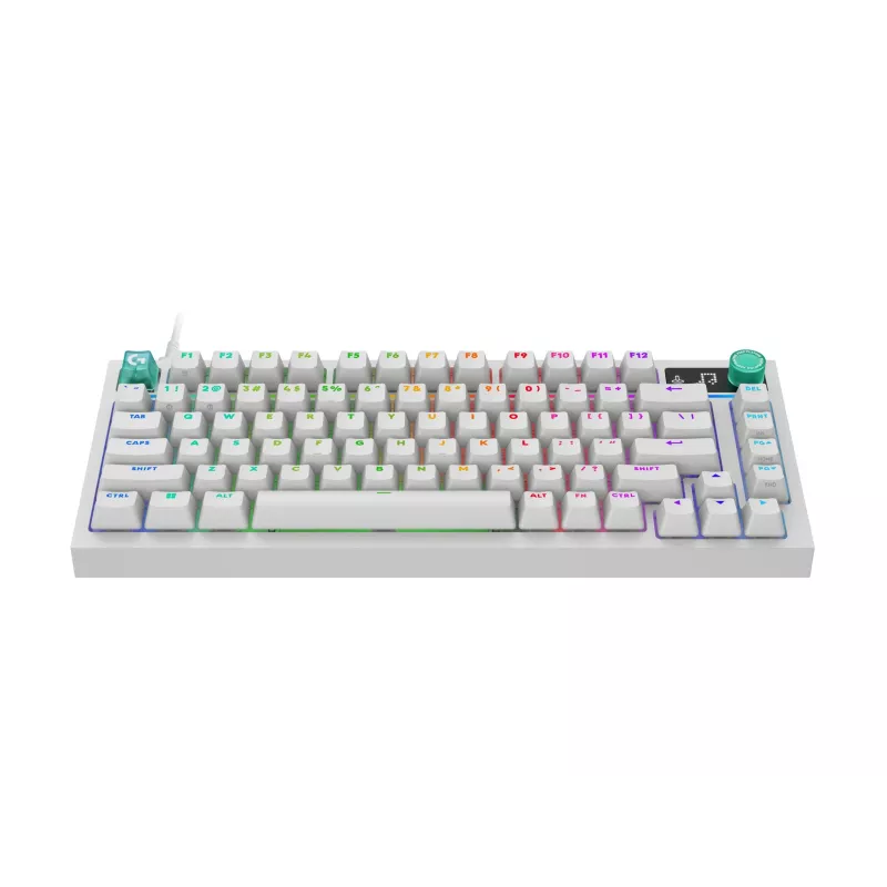 Klawiatura Logitech G316 X 75, 920-014315, biała, FR