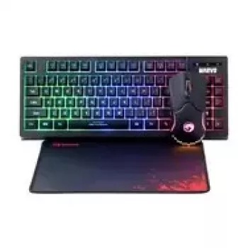 Marvo Loot 30 CM310 EN zestaw z podkładką pod mysz, czarny