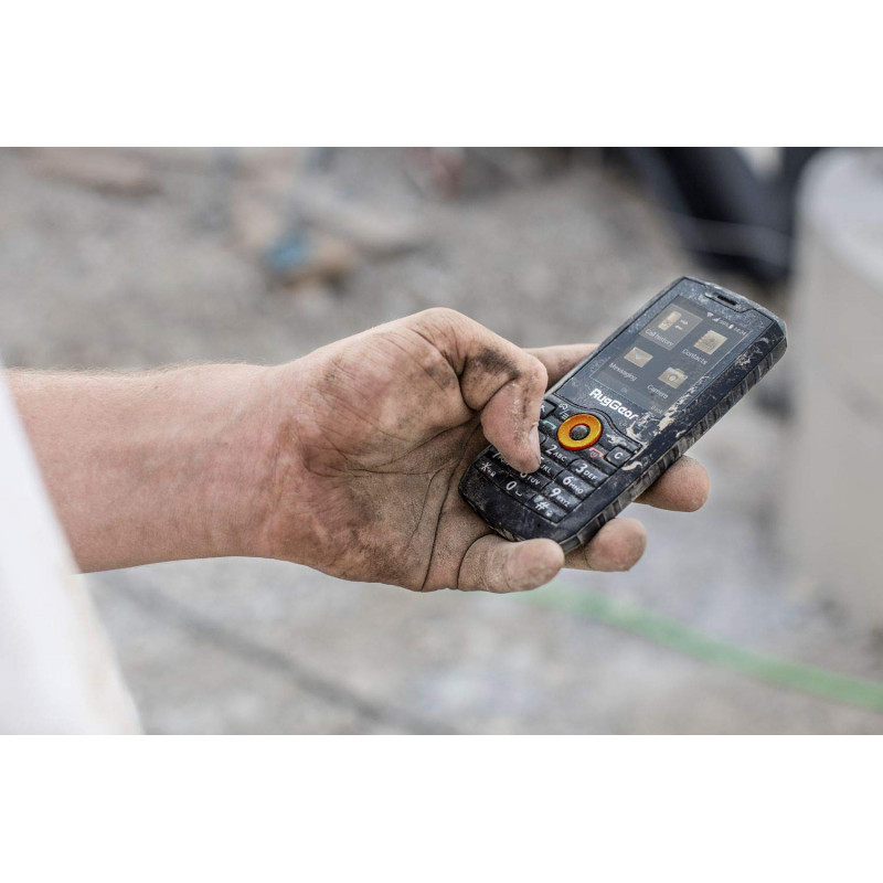 RugGear RG150 wytrzymały telefon z klawiaturą, Dual SIM, czarny