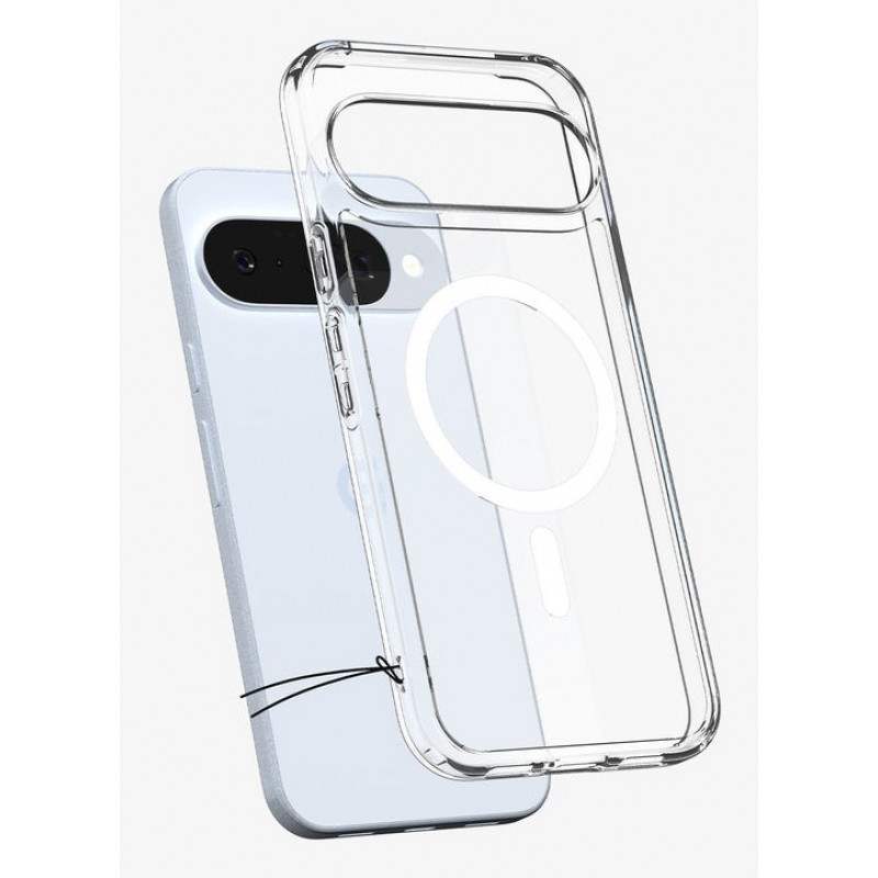 Etui Spigen Ultra Hybrid MagSafe do Google Pixel 10 Pro / Pixel 10, przezroczyste białe